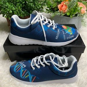 NIB Groove Bags Custom Kicks Biology Science Teacher Sneakers Shoes Sz 8